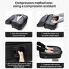 Vacuum Seal Travel Backpack 60L Exapandable Air Compression Built-in Pump