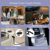2-Power Mini Ice Maker 8 Cube Quick Ice Making Tool For RV Trip 21.6*9.3*12.8cm