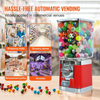 $2 Operated Gumball Vending Machine Toys Balls Egg Twisting Dispenser w/Lock