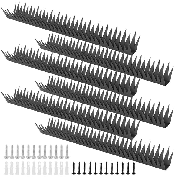 6x Metel Bird Spikes Deterrent Anti Cat Human Spiked Fence Mouse Pest Control AU