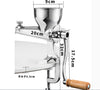 Wheatgrass Juicer Extractor Stainless Steel Manual Wheat Grass Juicing Tool AU