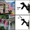 1.8M Telescopic Flag Pole Australian Flagpole Ball Flag Top Kit Holder Aluminum