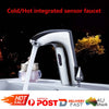 Bathroom Sink Automatic Sensor Control Tap Hands Free Public Water Mixer Faucet