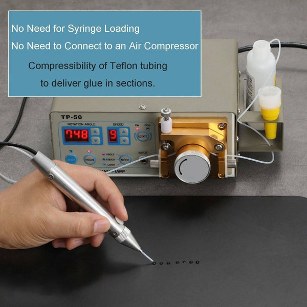 Automatic Glue Dispenser High Precision 0.001ML Digital Display Glue Machine