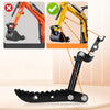 Hydraulic Thumb Clip for Mini Excavators Attachments L-Shaped Brack Easy Pick Up