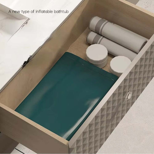 Ice Bath Tub for Athletes Cold Water Therapy Hot Tub Portable Folding Bathtub