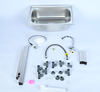 Commercial Floor Mop Sink with Drain Button Utility Sink Water Faucet Kits AU
