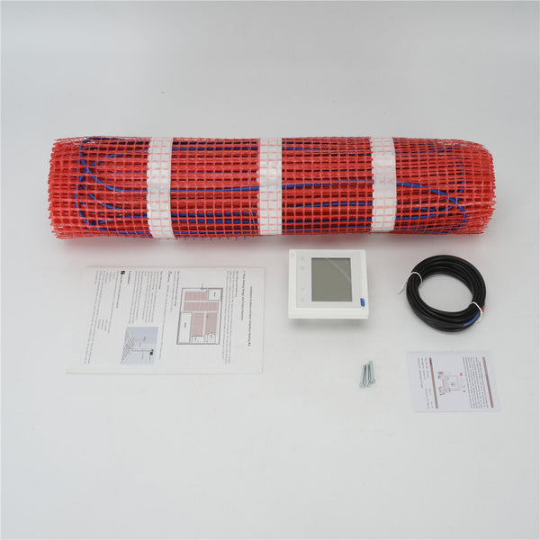 150W/m²  Floor Heating Kits Underfloor Various Sizes Electric Undertile WIFI