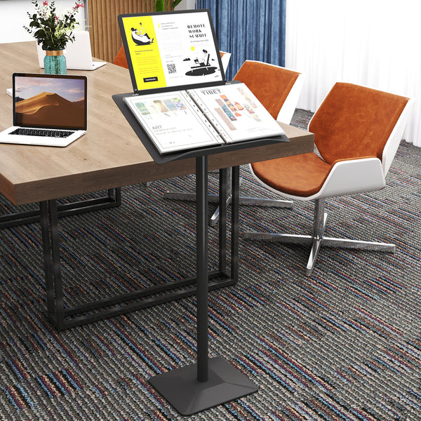 Floor Menu Stand Heavy Duty Lectern Brochure Display Holder Restaurant Retail