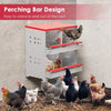 4/6 Hole Chicken Nesting Boxes Wall Mounted Metal Chicken Coop Laying Boxes AU