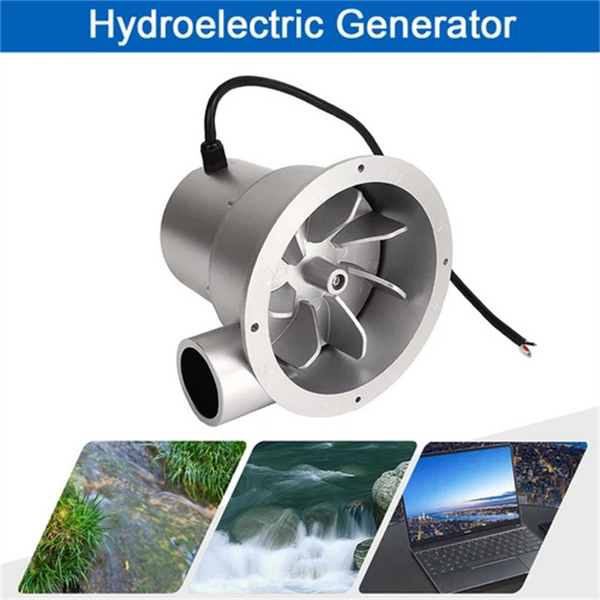 100W WaterTurbine Portable Power Hydro Electric Generator HydroelectricGenerator