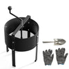 Rotary Soil Sifter Compost Sieve Garden Potting Sifting Mesh Rock Sand Sieve