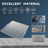 Galvanized Steel Drain Grate 50×50 CM Outdoor Drain Cover Heavy Duty for Yard AU