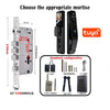Smart Door Lock Video Voice Intercom Camera Fingerprint Unlock with 14 languages