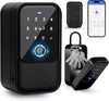 Smart Key Lock Box Fingerprint Waterproof Key Safe TT-Lock APP for Airbnb Home
