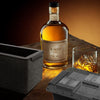 Clear Ice Cube Tray for Whiskey 2 Inch Clear Ice Cube Maker - Silicone Lar