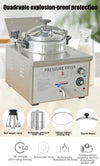 Constant Temp Food Oven Fryer Desktop Single Cylinder Electric Pressure Fryer