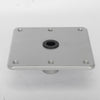 Boat Seat Base 7"x7"Aluminum Boat Seat Pedestal & Base with 3/4" Pin Post Socket