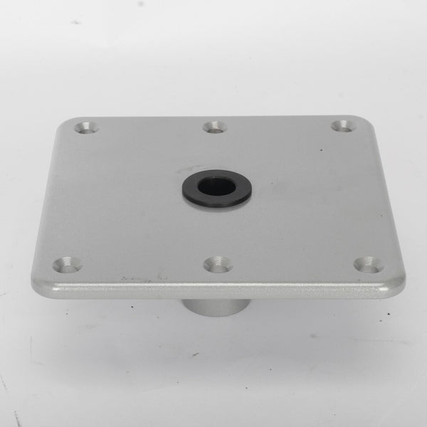 Boat Seat Base 7"x7"Aluminum Boat Seat Pedestal & Base with 3/4" Pin Post Socket