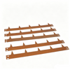 Steel Landscape Edging 5x Garden Border Lawn Edging for Tree Ring Yard & Pathway
