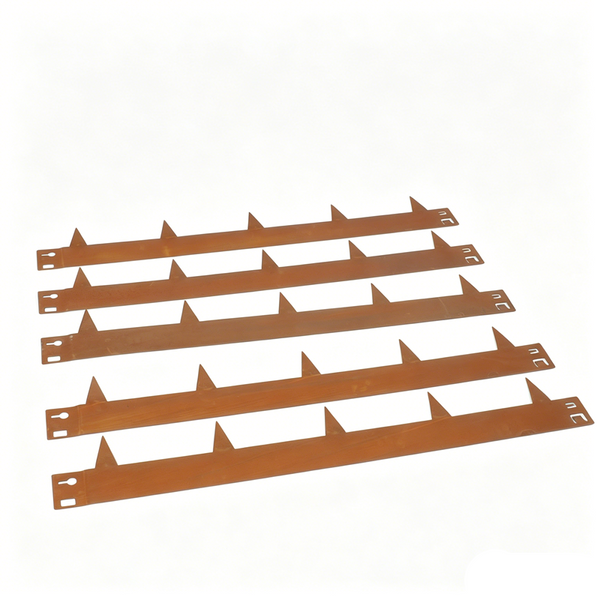 Steel Landscape Edging 5x Garden Border Lawn Edging for Tree Ring Yard & Pathway