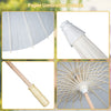 33 Inches Paper Umbrellas for Weddings DIY Painting Craft Decorative Umbrellas