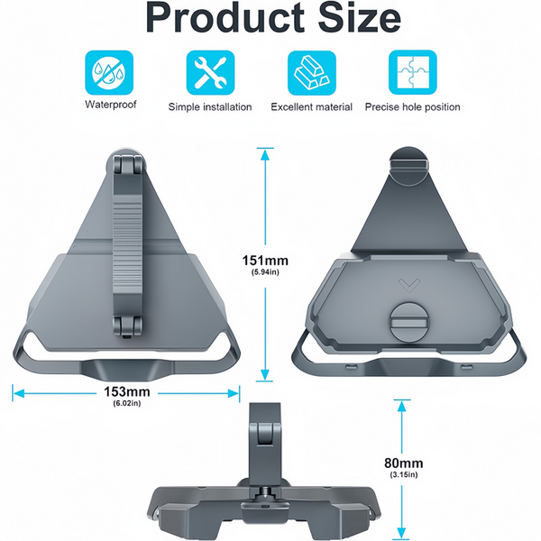 For Starlink Mini Anti-Theft Car Roof Rack Mount Compatible with Starlink Mini