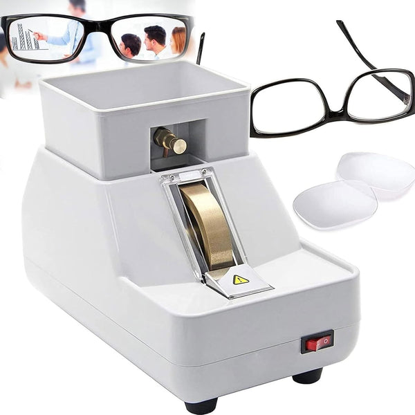 Manual Lens Edger Glasses Eyeglasses Lens Polisher Watch Glass Polishing Tool AU