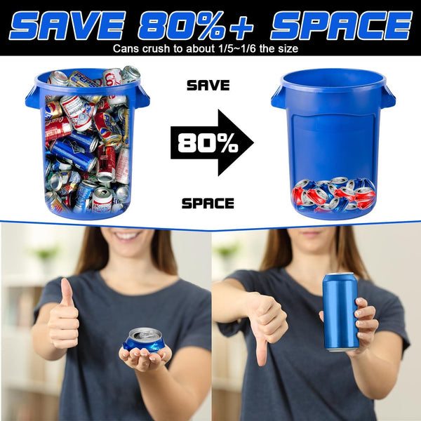 Electric Can Crusher Automatic Electric Can Crusher Hold 8 Cans for Recycling AU