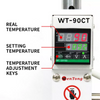220V Hot Foil Press Stamping Machine Printer Manual Temperature Control Embosser
