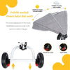 Twins Stroller Pram Tricycle Baby Double Seat Tandem Kids Toddler Ride-On Toy
