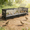 Quail Chicken Duck Coop Rabbit Hutch Large Hutches House Hen Run Cage Playpen