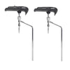 1 Pair Universal Adjustable Leg Holder 14mm Surgical Support for Operating Table