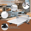 Manual Dough Sheeter Roller Machine Commercial Folding Dough Maker 1-25mm Thick