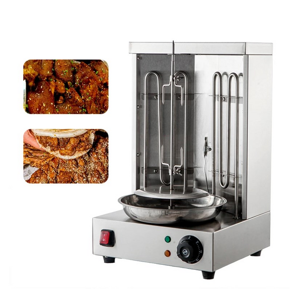 3KW Electric Doner Kebab Shawarma Grill Machine Tacos Pastor Gyros Rotisserie