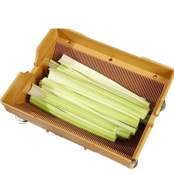 3mm Manual Scallion Chopping Machine Vegetable Shredder Green Onion Cutter AU
