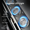 100CM Water vapor fireplace 4D electric fireplace 168 Color Voice & App Control