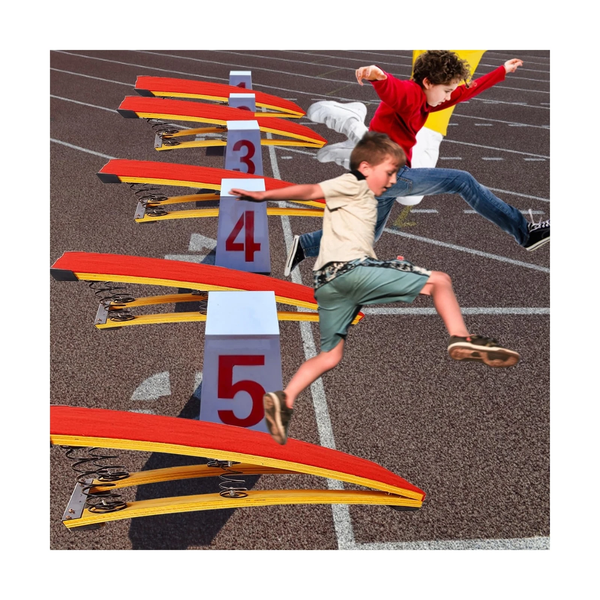 Gymnastics Springboard for Kids Vaulting Training Fitness Playing 4 Springs