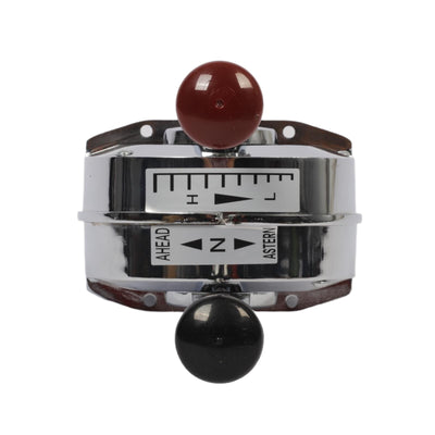 Boat Twin Lever Handle Engine Throttle Shift Control Lever for Single Engine AU