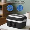 Electric Heated Lunch Box Heating Hot Travel Bento Food Warmer Travel Lunch Box