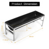 1m Sheep Goat Cattle Water Feed Trough Livestock Farm Feeder Tray with Bracket