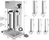 15L Electric Sausage Filler 5 Nozzles Sausage Maker Meat Stuffer Stainless Steel