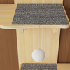 Door Hanging Cat Shelf 4-Levels Cat Tree Door Mounted Cat Climber for Indoor Cat