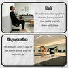 Ergonomic Meditation Prayer Stool Padded Kneeling Seat for Yoga Posture Support