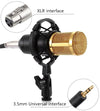 BM800 Home Studio Recording Kit Condenser Microphone Set w/Adjustable Stand