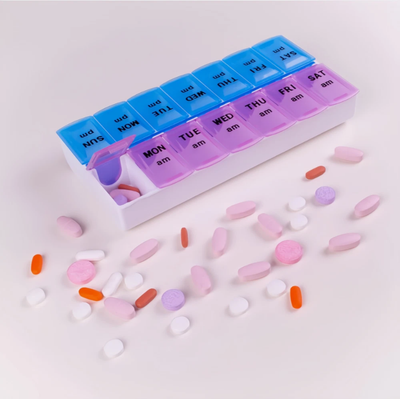 7 Day Weekly Pill Box Medicine Tablet Dispenser Organiser Storage Case Container