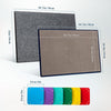 1000pcs jigsaw Puzzle Board Portable Felt Puzzle Plateau 6 Sorting Puzzle-trays