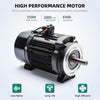 12'' Pipe Axial Fan Portable w/ 5m Hose&Handle Exhaust Fan for Spray Booth Paint