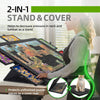 1500Pcs  Portable Felt Puzzle Table Board with 6 Colorful Drawers Adjustable AU