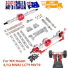 1/12 Scale MN82 LC79 MN78 RC Car Accessories Metal Front & Rear Assembly Kit